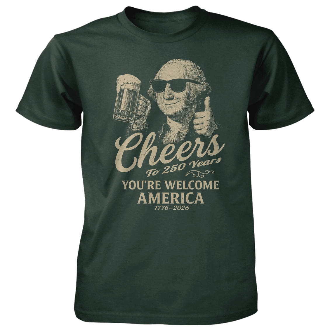 You're Welcome America - Cotton T-Shirt