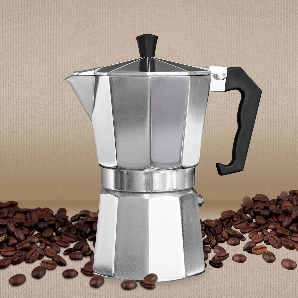 Fino Stovetop Espresso Maker, 9 Cup