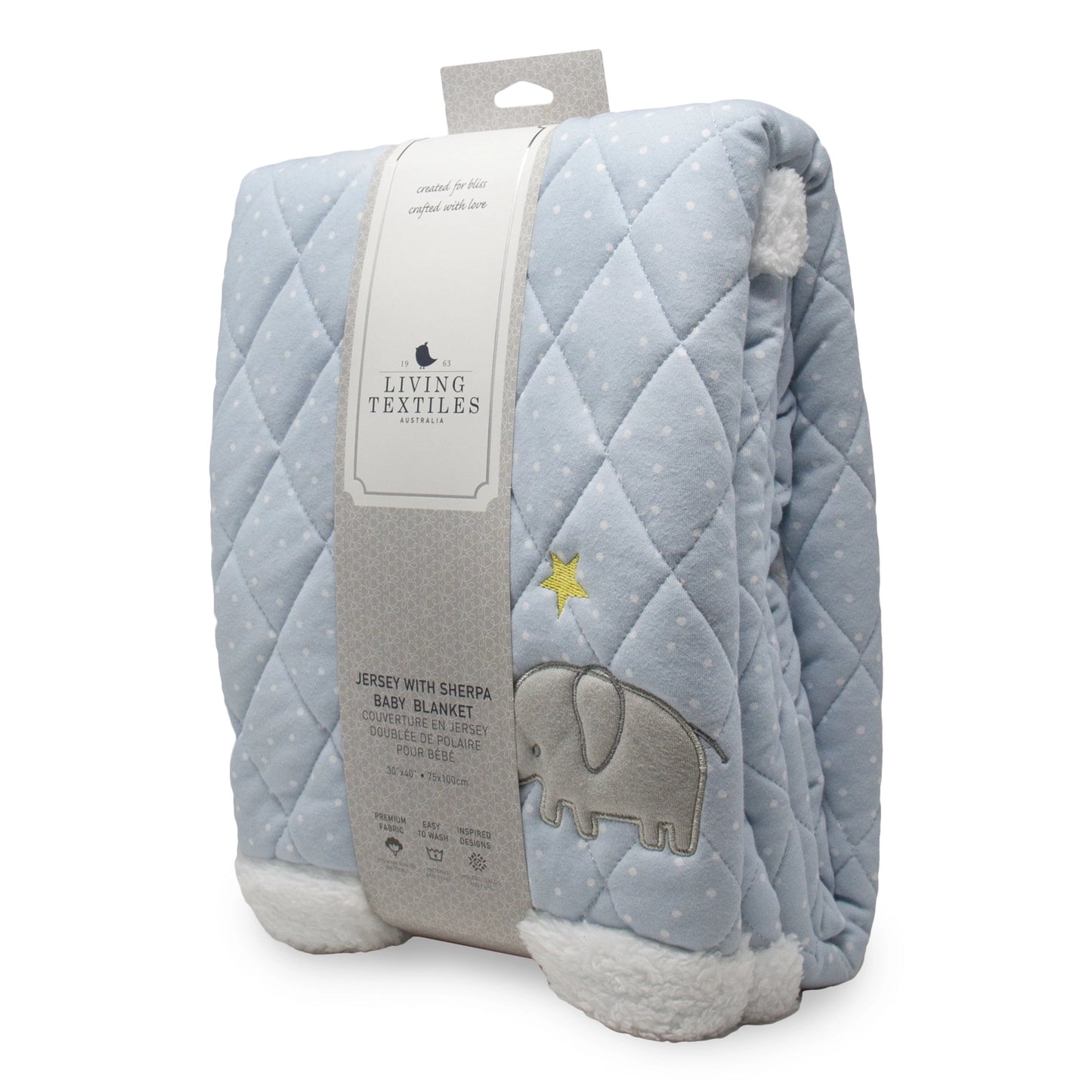 Stroller Blanket - Mason Elephant