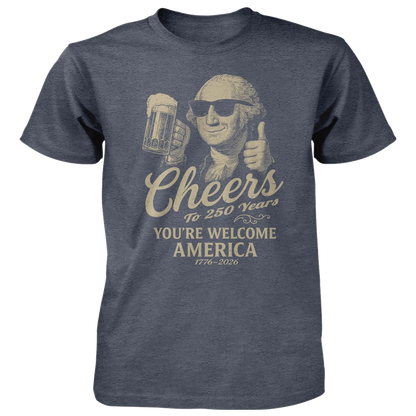 You're Welcome America - Cotton T-Shirt