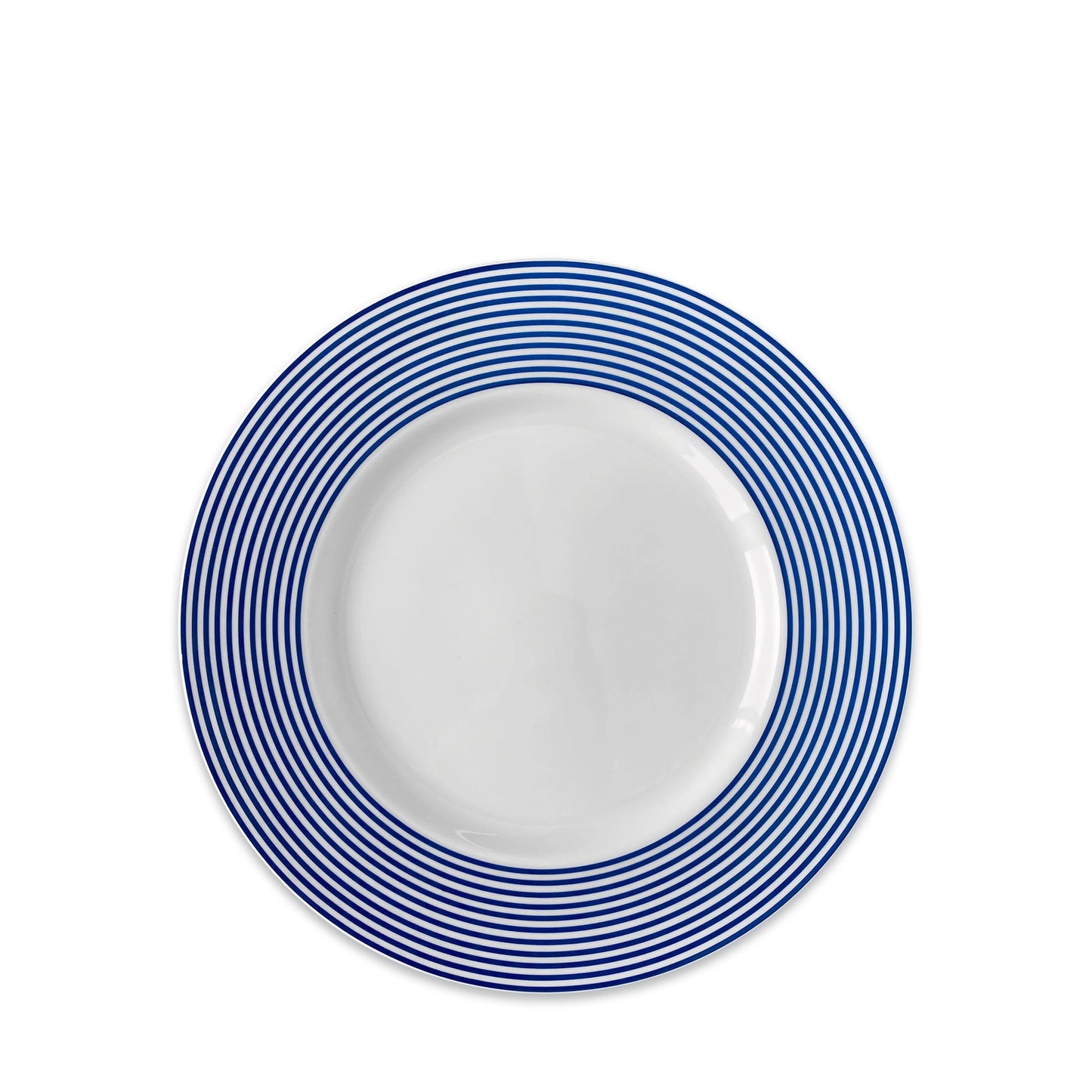 Newport Racing Stripe Rimmed Salad Plate