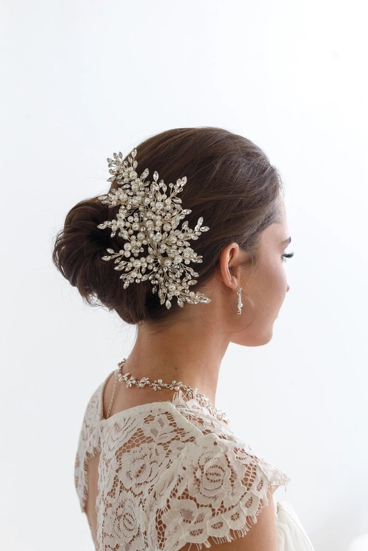Aurora Large Crystal Bridal Clip