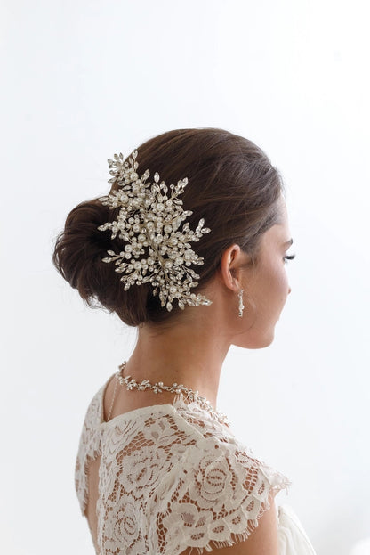 Aurora Large Crystal Bridal Clip