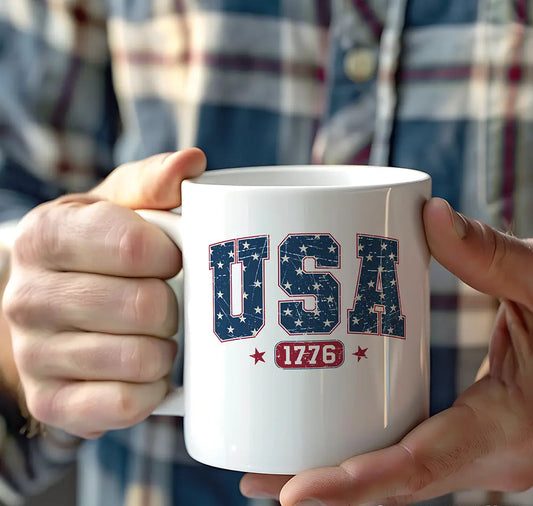 USA 1776 Stars 12oz. Mug
