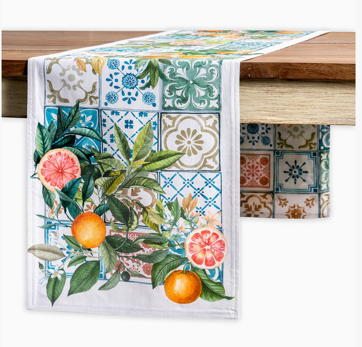 Agrume - Table Runner 100% Cotton - Double Layer
