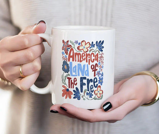 America Land of the Free 12oz. Mug