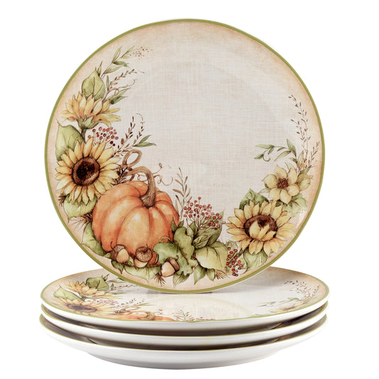 Autumn Harvest Breeze Dinner Plate 11in Set of 12