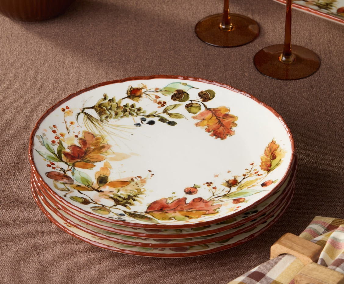 Autumn Meadows Dinner Plate 11" Set of 4