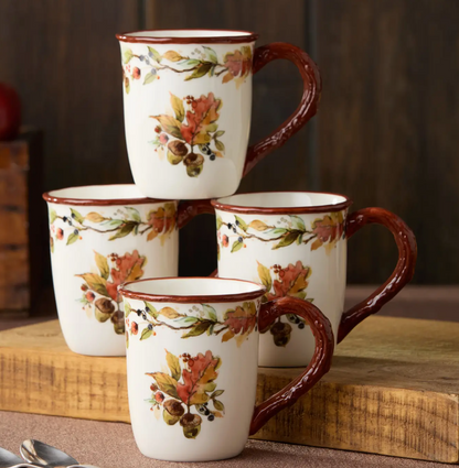 Autumn Meadows Mug 16 oz. Set of 4