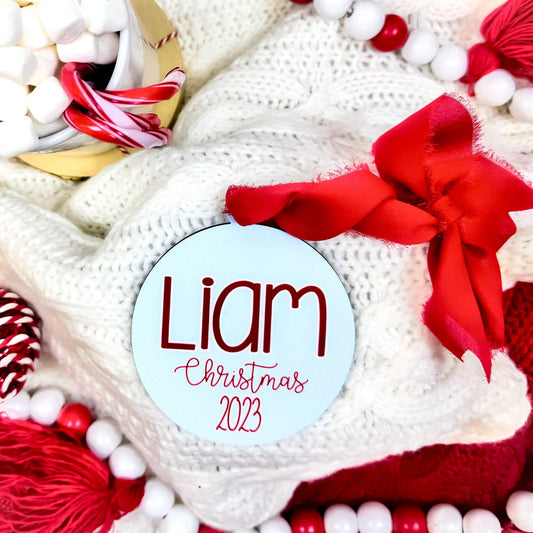 Baby Personalized Christmas Ornament