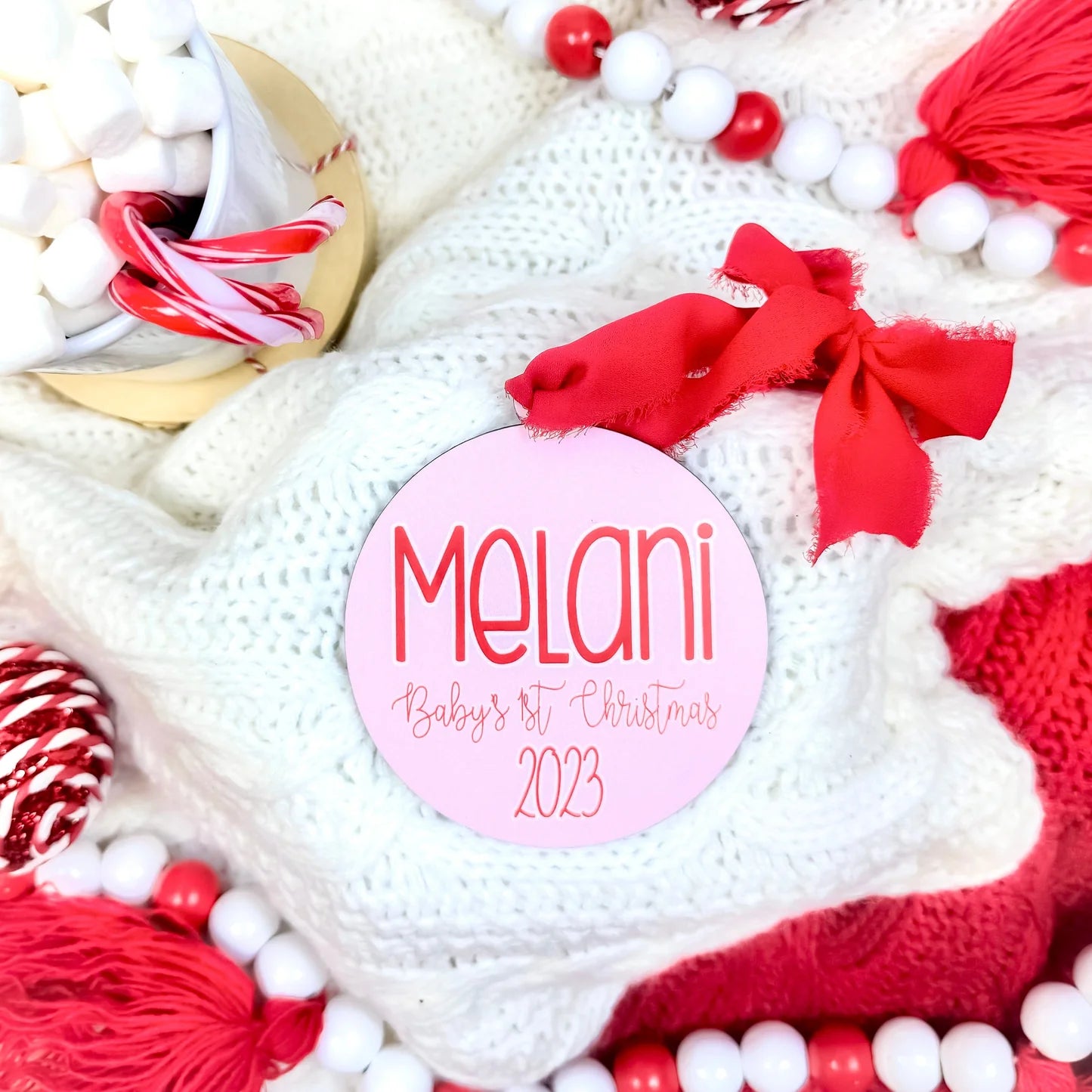 Personalized Baby’s 1st Christmas Ornament