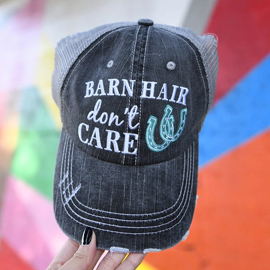 Barn Hair Don't Care Trucker Hat