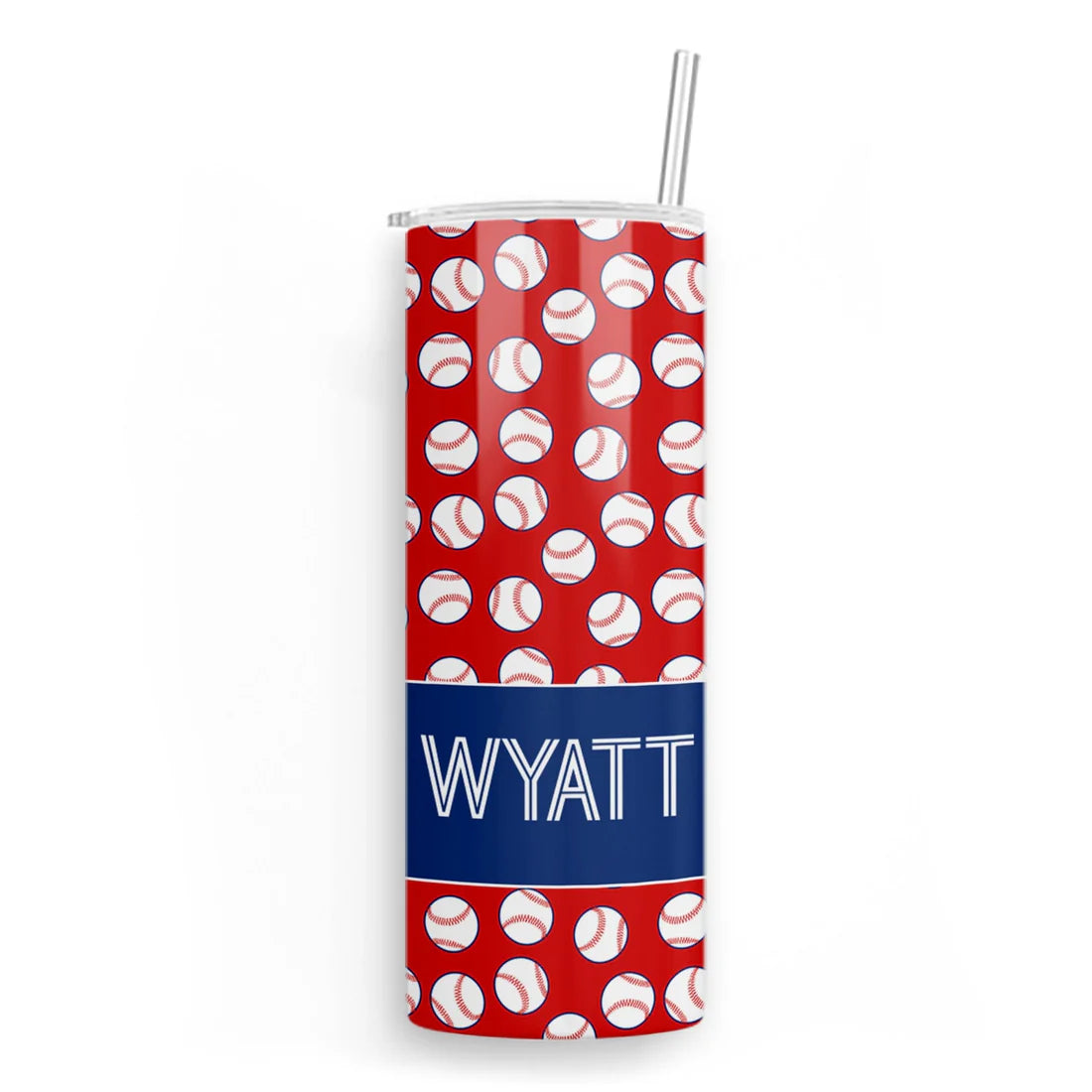 Classic Baseball Personalized 20oz Tumbler