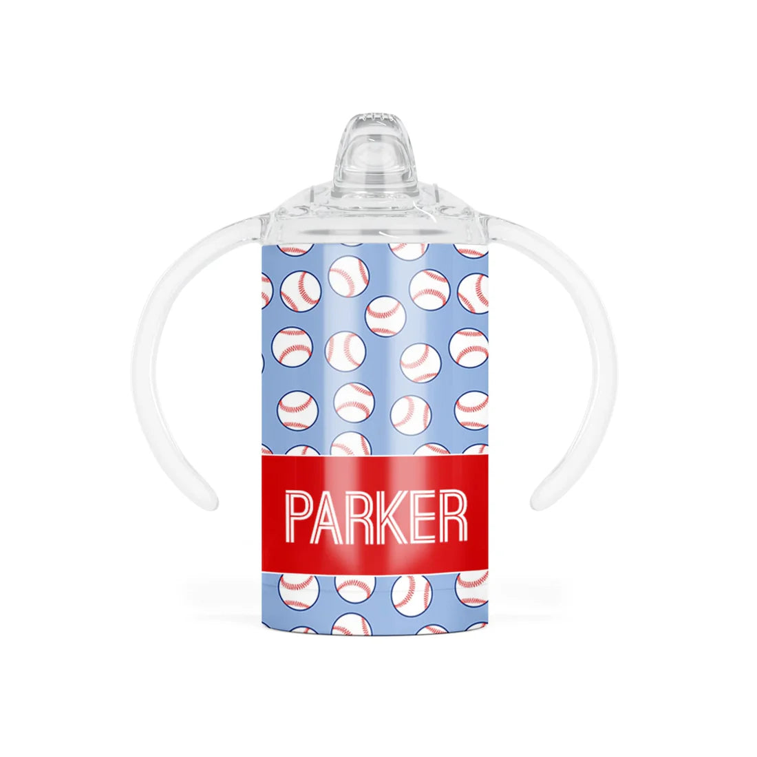 Out of the Park Personalized Sippy 12 oz Baseball Tumbler