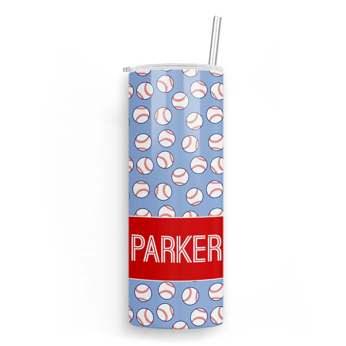 Out of the Park Personalized 20oz Baseball Tumbler