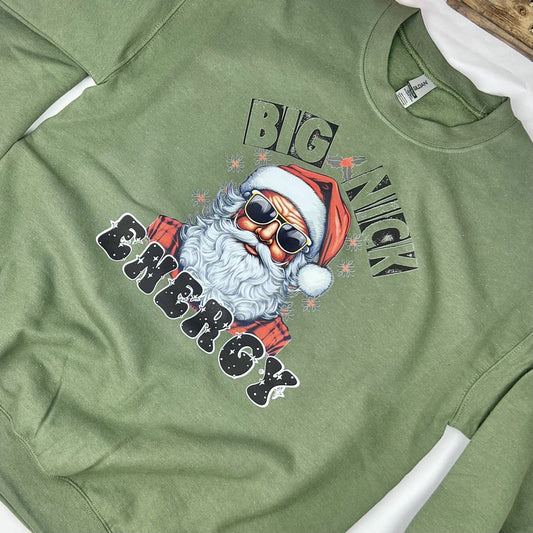 Big Nick Energy Adult Christmas Shirt