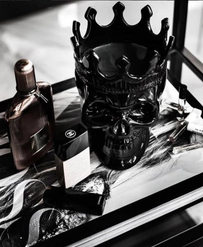Black Dantés Skull Candle -  Monte Cristo