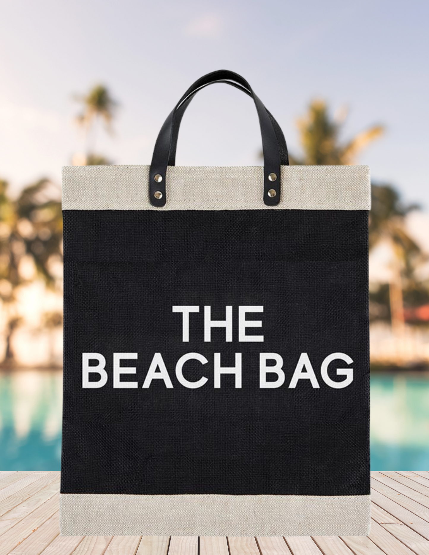 Black Market Tote - The Beach Bag