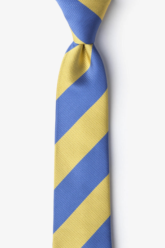 Blue and Gold - College Collegiate Stripe - School Colors
