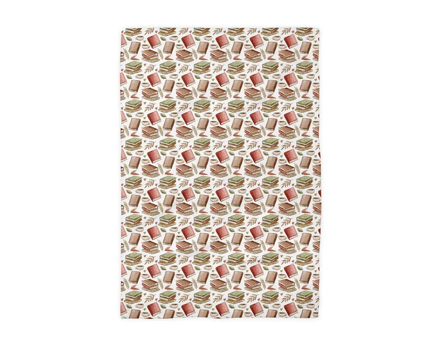 Book Lover Kitchen Waffle Weave Towel