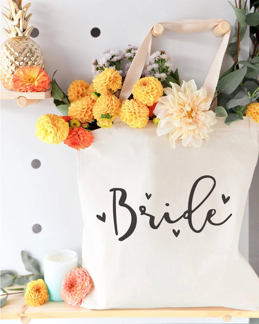 Bride Canvas Tote Bag