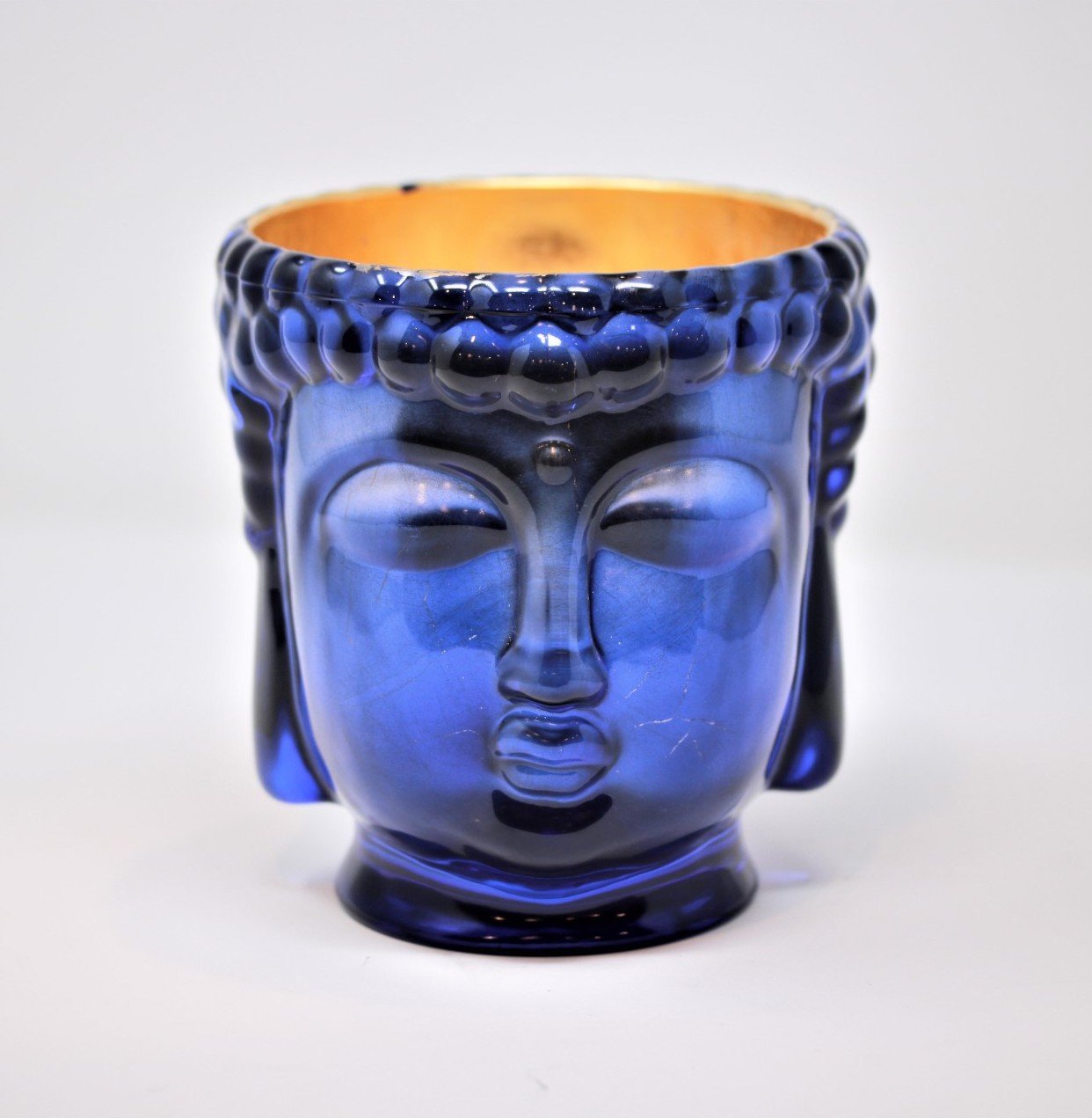 Caesonia 24K Gold Sapphire Blue Candle