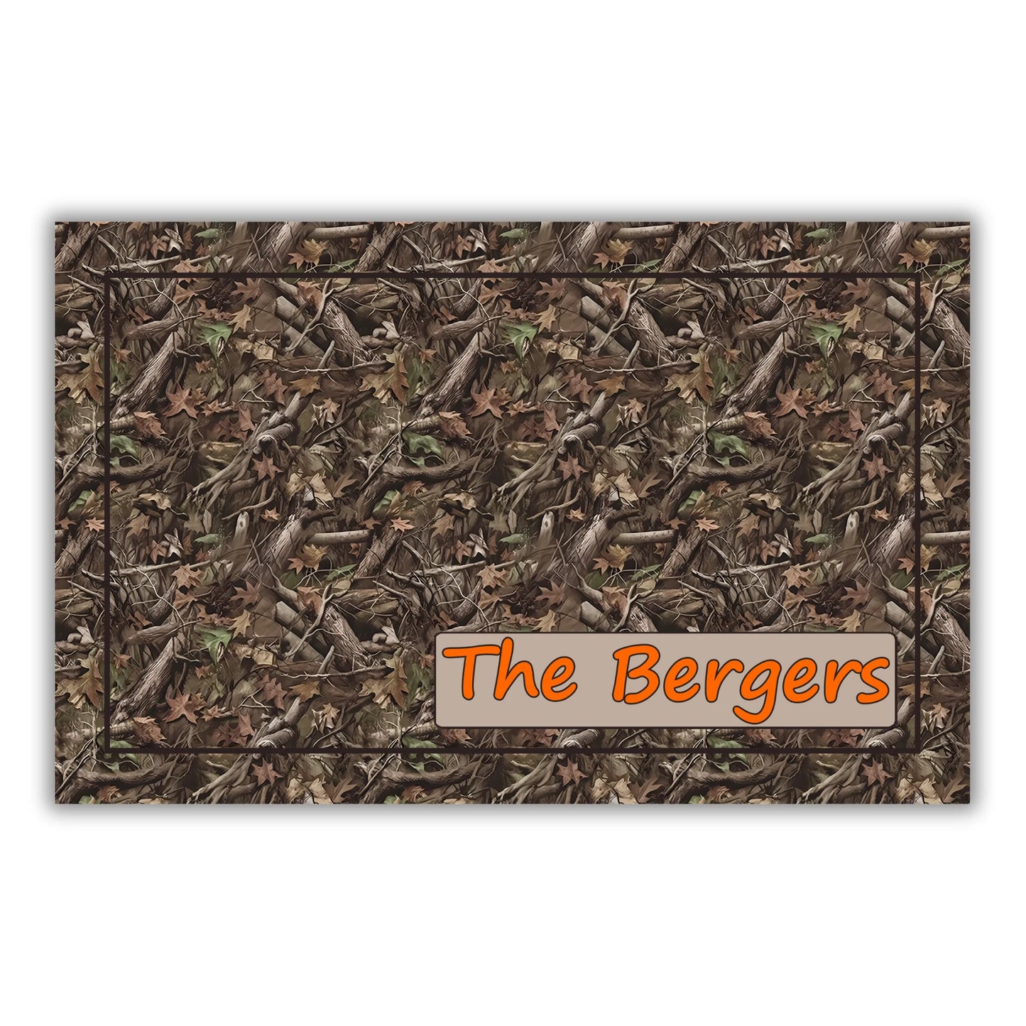 Camo Door Mat