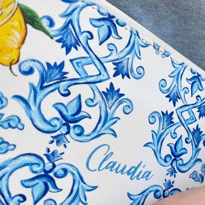 Personalized Capri Clutch Bag