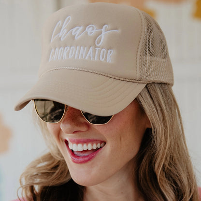 Chaos Coordinator Foam Hat (Khaki)