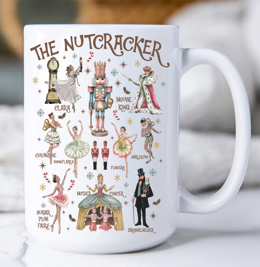 Christmas Nutcracker Ballet Coffee Mug