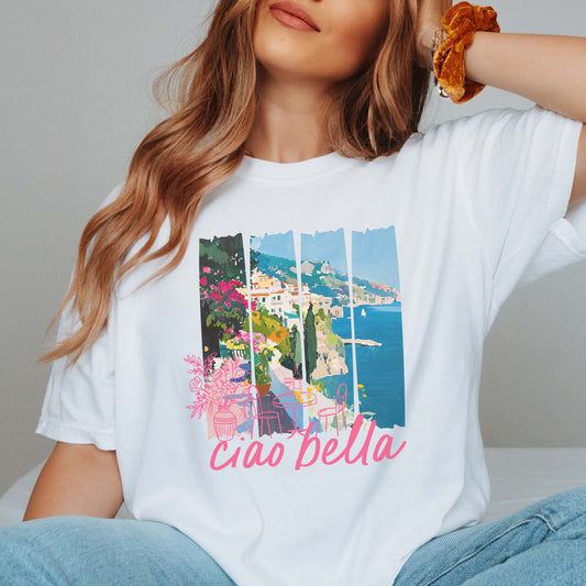 Ciao Bella Coast Graphic Tee