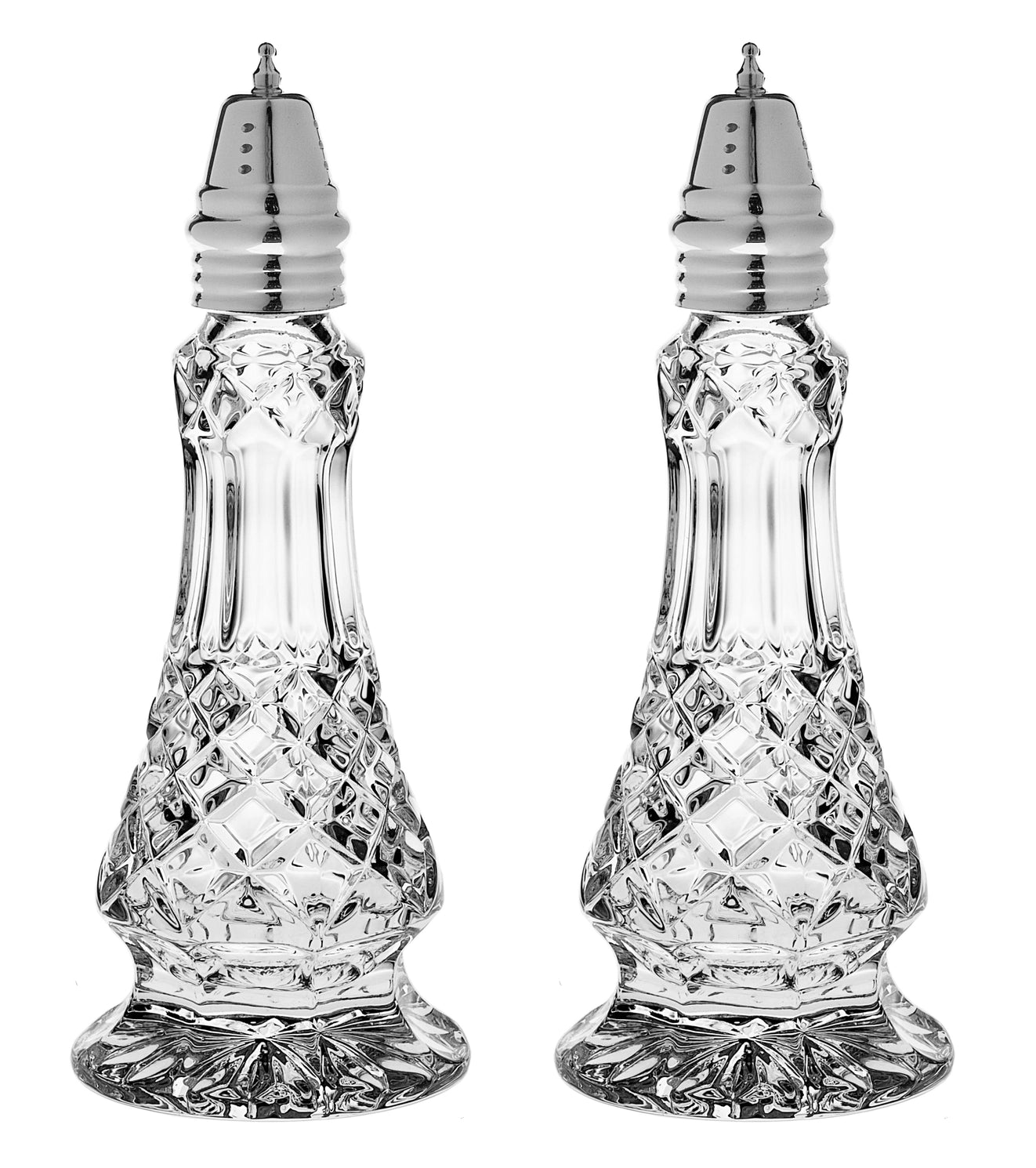 Classic Cut Salt & Pepper Shaker, 7.5"H