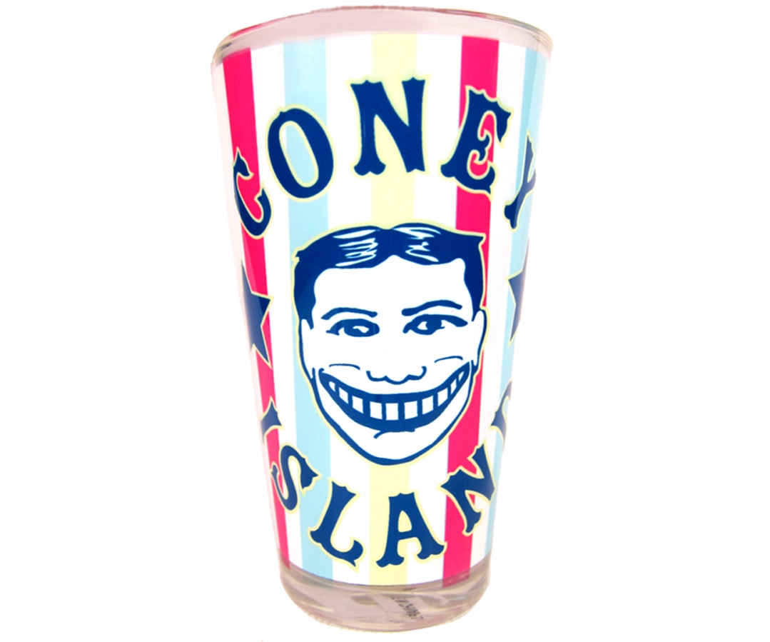 Classic Tillie Coney Island Pint Glass