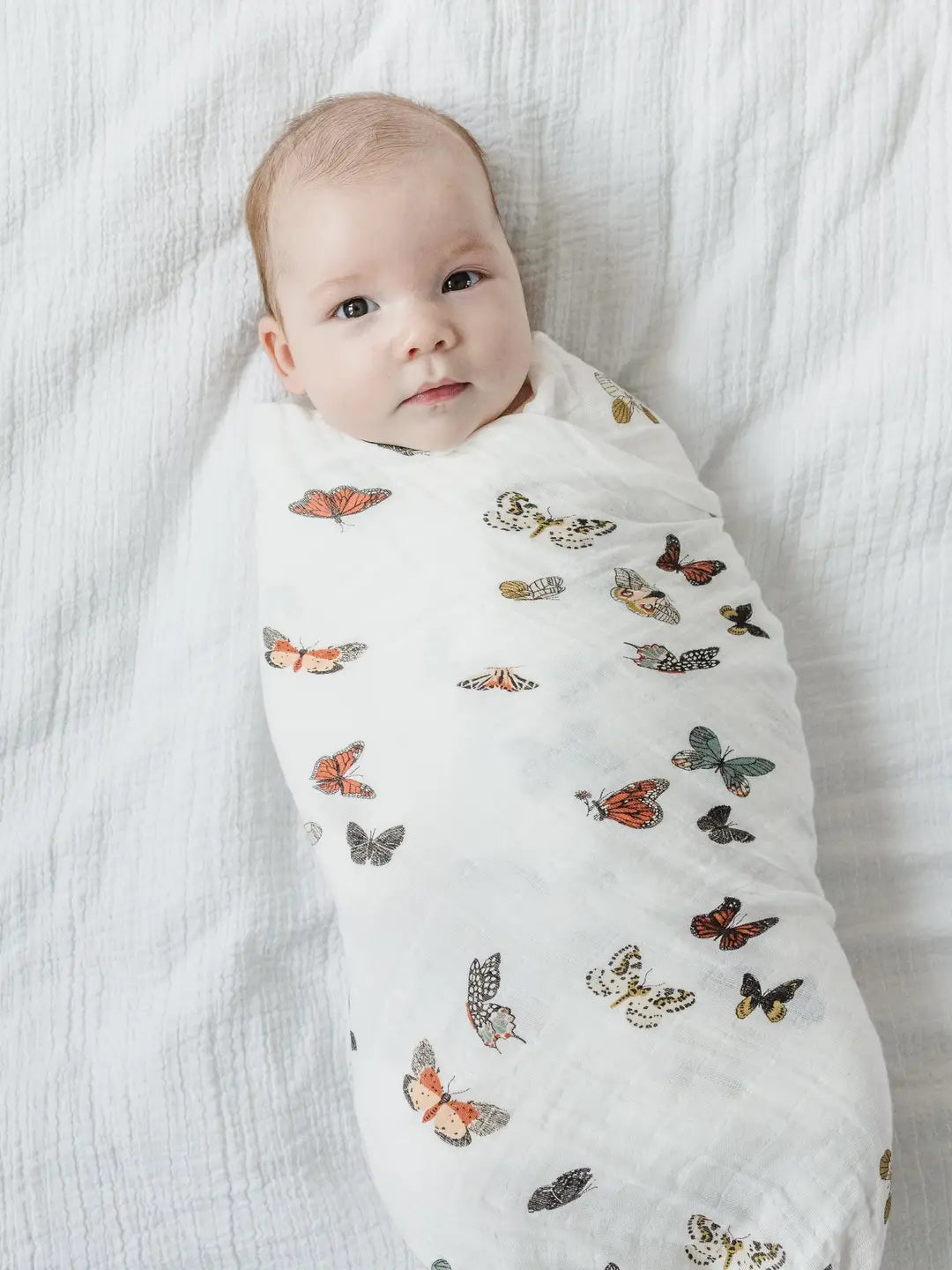 Clementine Kids Butterfly Migration Muslin Swaddle
