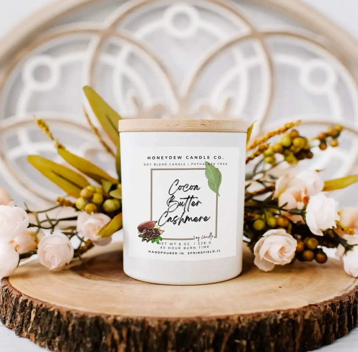 Cocoa Butter Cashmere 8oz Candle
