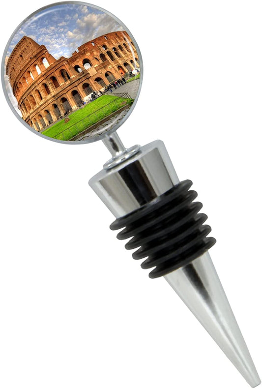 Coliseum Wine Bottle Stopper in Gift Box