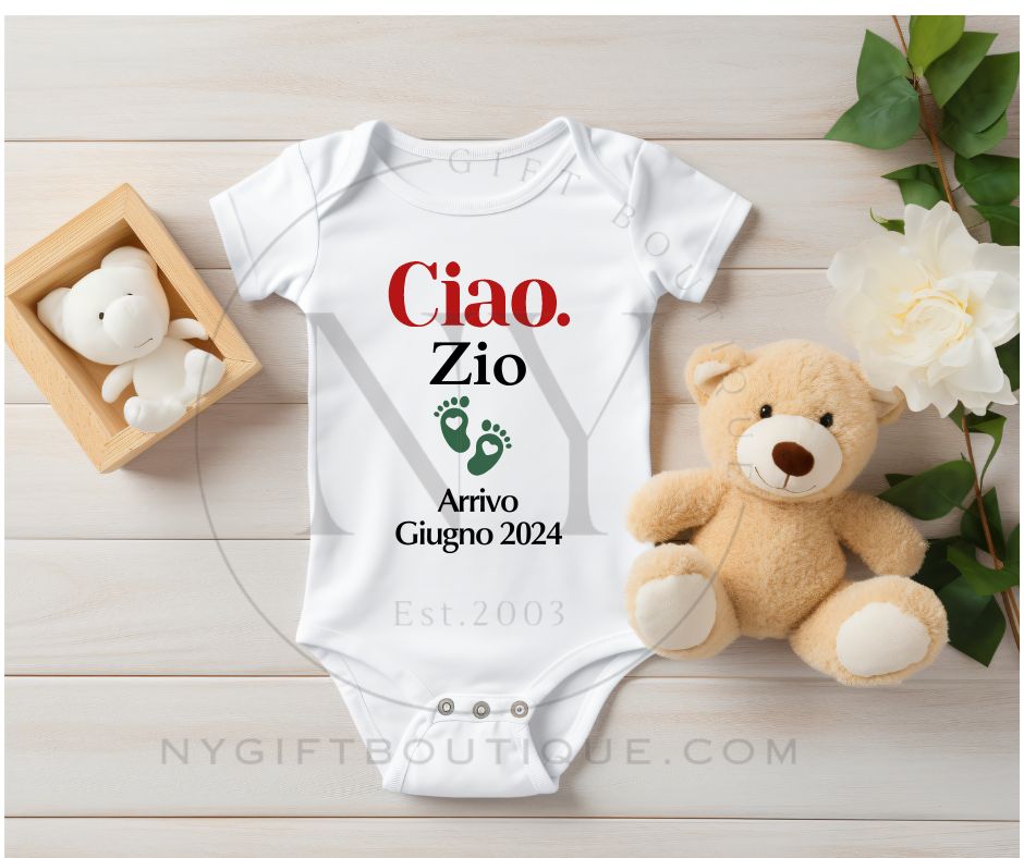 Ciao Baby Announcement Bodysuit
