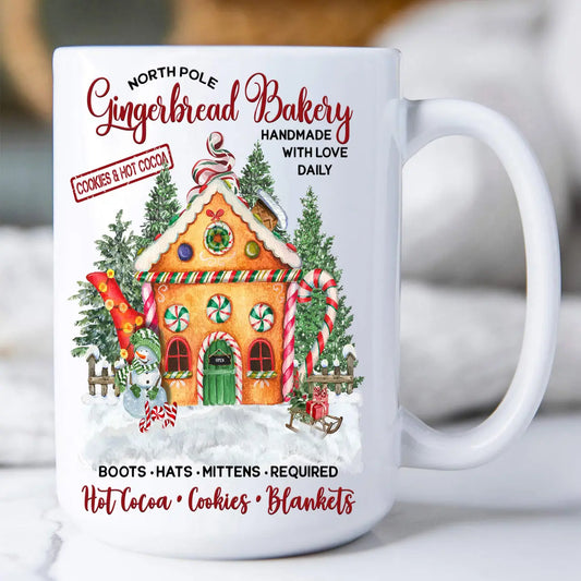 Country Gingerbread House 15 oz. Coffee Mug