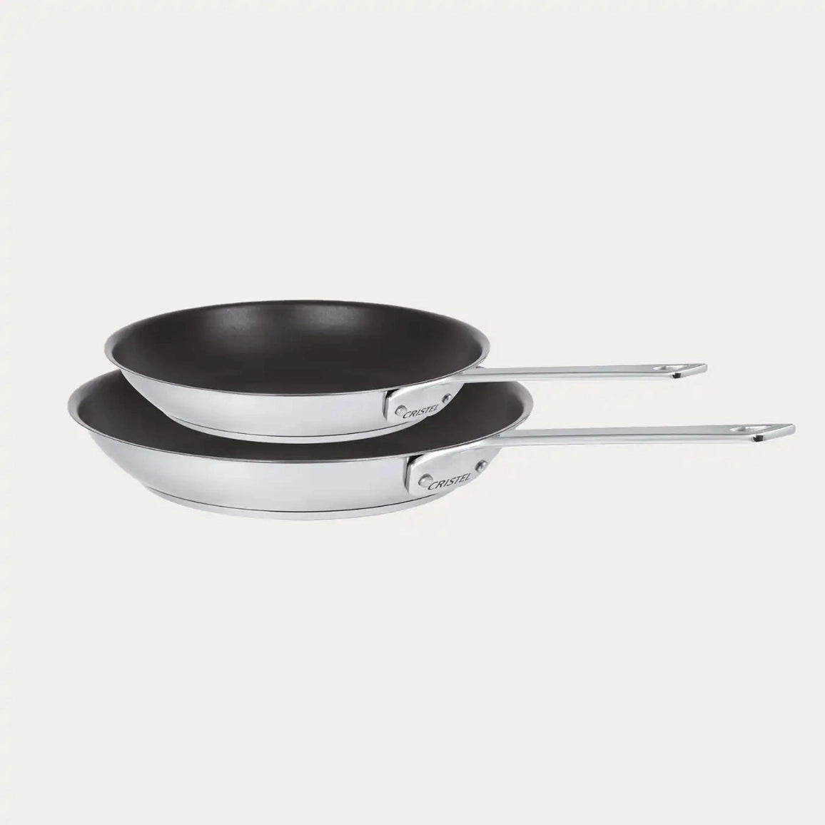 Cristel® 2 Non-Stick Frying Pans Set - NY Gift Boutique