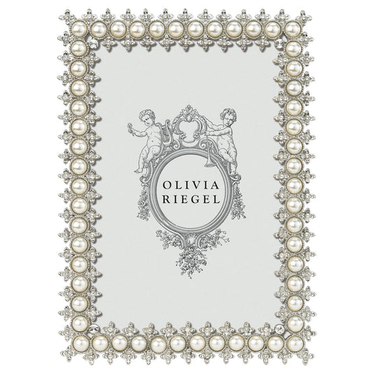 Crystal & Pearl Frame by Olivia Riegel