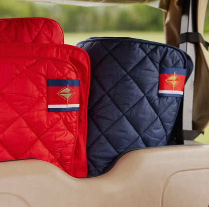Navy Waterproof Quilted Puffer Blanket