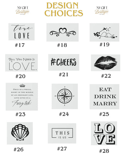Custom Metal Credit Card Bottle Opener - Wedding - NY Gift Boutique