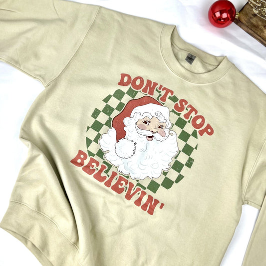 Don't Stop Believin' Christmas Shirt