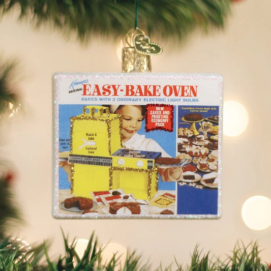 Easy-Bake Oven Glass Christmas Ornament