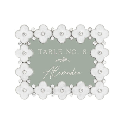 Enamel Clover Frame - 2.5" x 3.5"