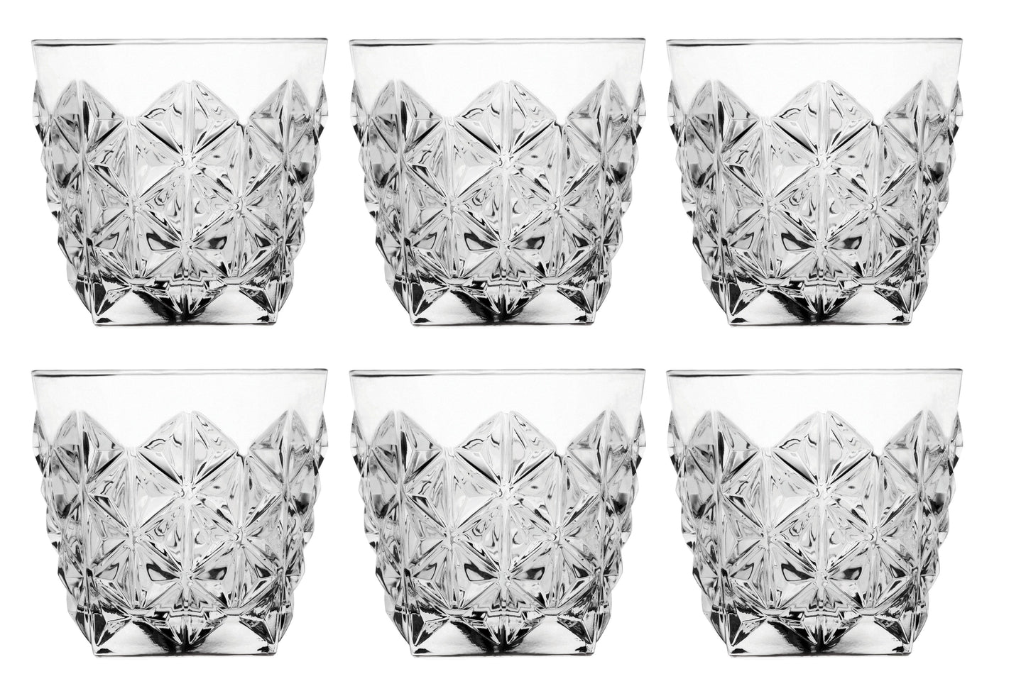 Enigma Double Old Fashion, 12.5 oz. Set of 6
