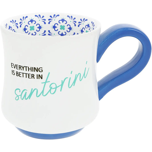 Everything Is Better In Santorini - 16 oz Mug