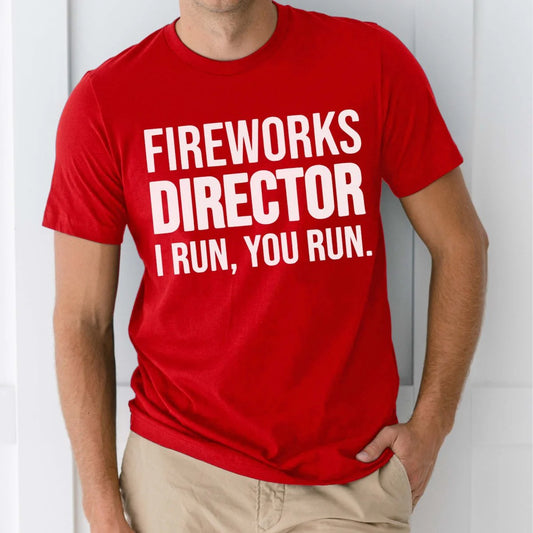 Fireworks Director Graphic Tee