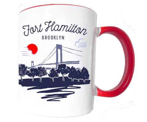Fort Hamilton Brooklyn Sketch Mug