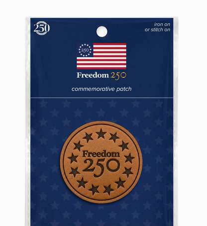 Freedom 250 Commemorative Patches - Officially Licensed